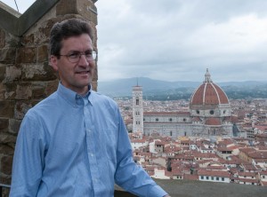 The view of the Duomo from the tower at Palazzo Vecchio - Florence